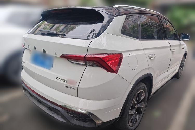 Used Skoda Kamiq 2020 Facelifted GT TSI 230 DSG Flagship Edition China VI Standard Rear Right 45 Deg