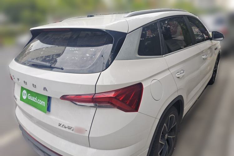 Used Skoda Kamiq 2020 Facelifted GT 1.5L Automatic Flagship Version China VI Standard Rear Right 45 Deg