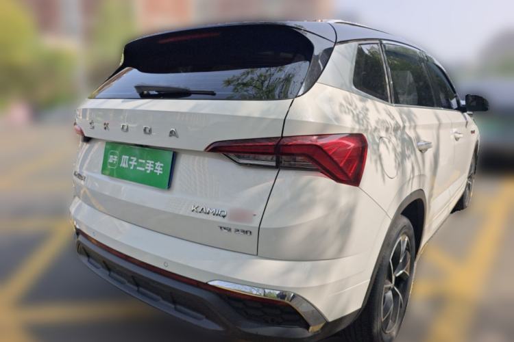 Used Skoda Kamiq 2020 Facelifted GT TSI 230 DSG Flagship Edition China VI Standard Rear Right 45 Deg