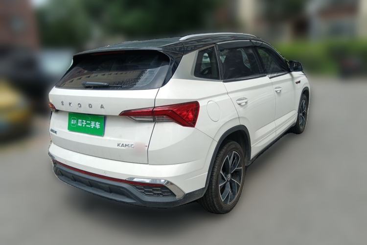 Used Skoda Kamiq 2020 GT TSI 230 DSG Flagship Edition China VI standard Rear Right 45 Deg