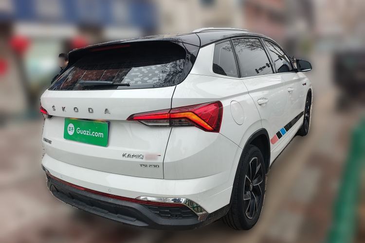 Used Skoda Kamiq 2020 Facelifted GT TSI 230 DSG Comfort Edition China VI Standard Rear Right 45 Deg