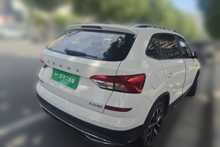 Used Skoda Kamiq 2020 1.5L Automatic Comfort Edition Rear Right 45 Deg