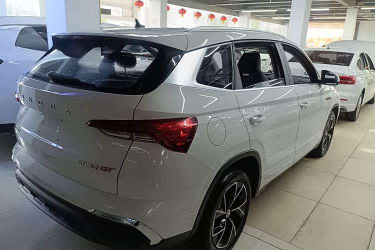 Used Skoda Kamiq 2020 Facelifted GT 1.5L Automatic Flagship Version China VI Standard Rear Right 45 Deg