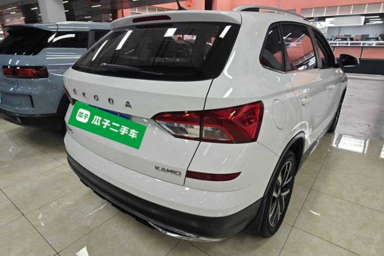 Used Skoda Kamiq 2020 1.5L Automatic Comfort Edition Rear Right 45 Deg