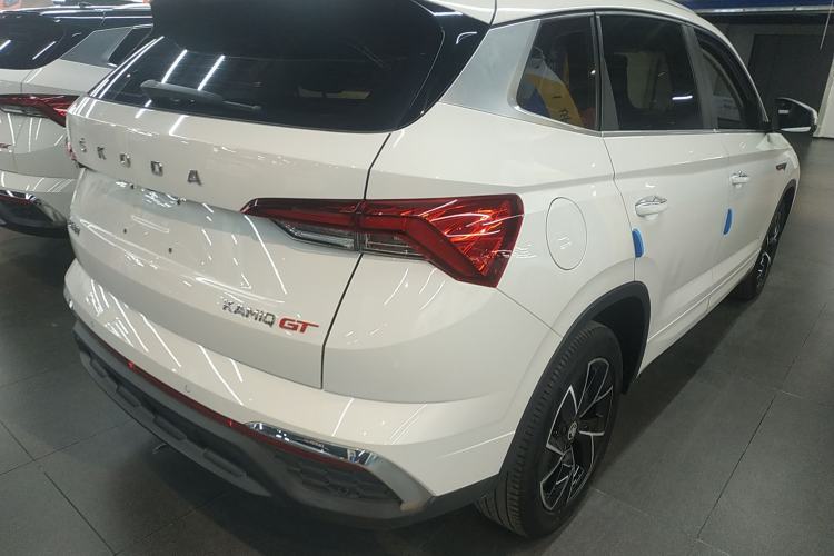Used Skoda Kamiq 2020 GT 1.5L Automatic Flagship Model China VI Standard Rear Right 45 Deg