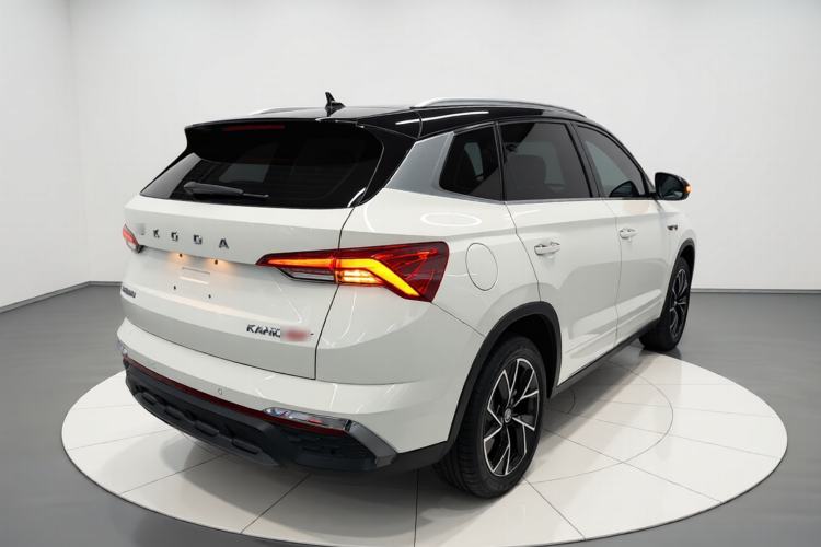 Used Skoda Kamiq 2020 GT 1.5L Automatic Flagship Model China VI Standard Rear Right 45 Deg