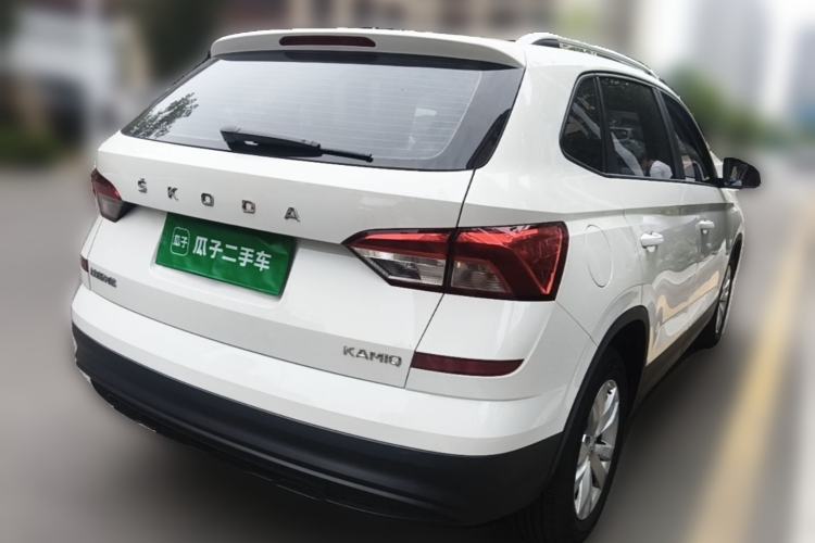 Used Skoda Kamiq 2020 1.5L Automatic Standard Edition Rear Right 45 Deg