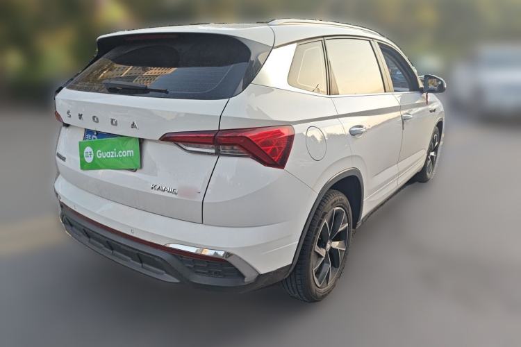 Used Skoda Kamiq 2020 GT 1.5L Automatic Flagship Model China VI Standard Rear Right 45 Deg