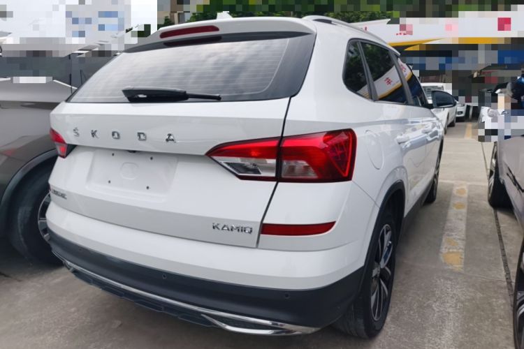 Used Skoda Kamiq 2020 1.5L Automatic Comfort Edition Rear Right 45 Deg