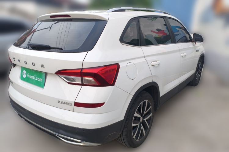 Used Skoda Kamiq 2020 1.5L Automatic Comfort Edition Rear Right 45 Deg