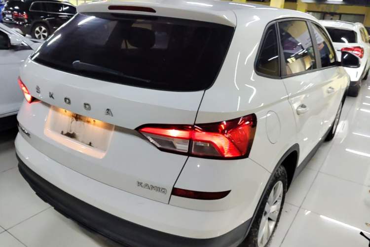 Used Skoda Kamiq 2020 1.5L Automatic Standard Edition Rear Right 45 Deg