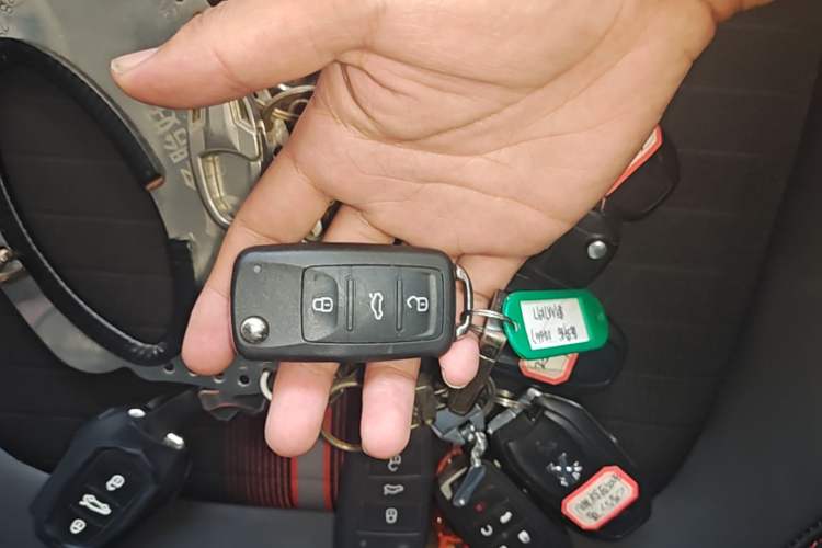 Used Skoda Kamiq 2020 Facelifted GT TSI 230 DSG Flagship Edition China VI Standard Vehicle Key