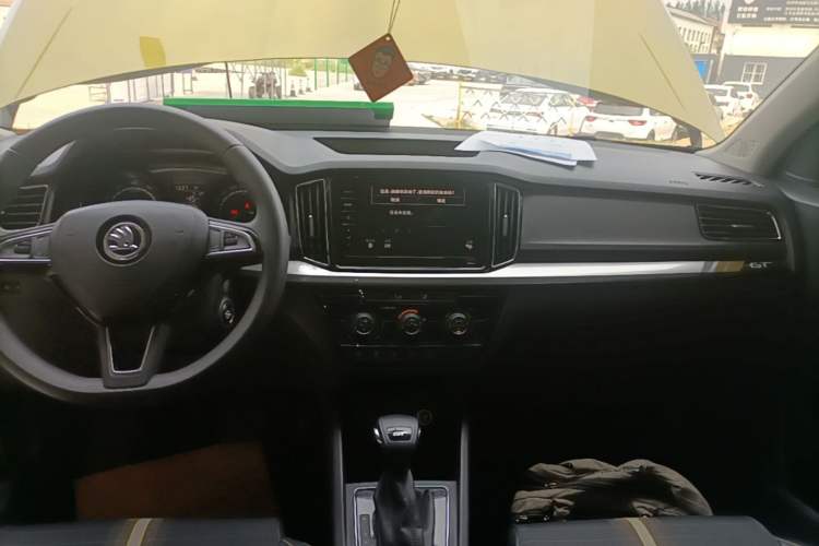 Used Skoda Kamiq 2020 Facelifted GT 1.5L Automatic Flagship Version China VI Standard Audio And AC Panel