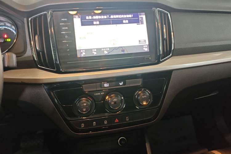 Used Skoda Kamiq 2020 Facelifted GT 1.5L Automatic Flagship Version China VI Standard Audio And AC Panel