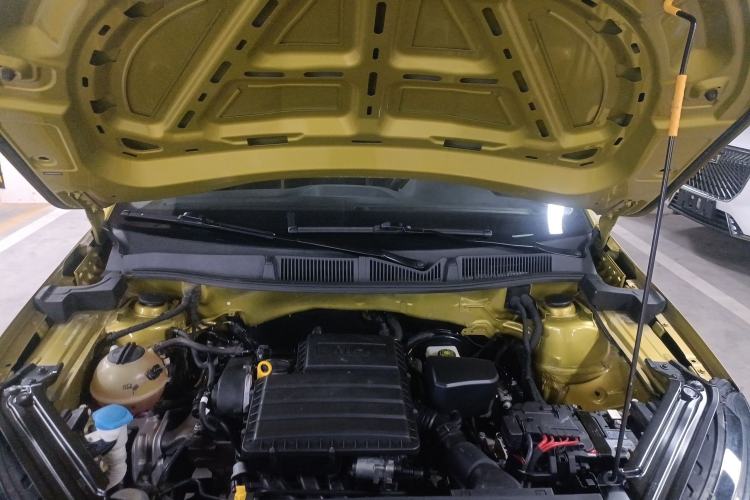Used Skoda Kamiq 2020 Facelifted GT 1.5L Automatic Flagship Version China VI Standard Engine Bay