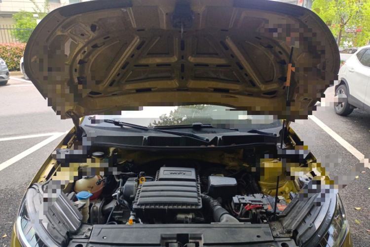 Used Skoda Kamiq 2020 GT 1.5L Automatic Flagship Model China VI Standard Engine Bay