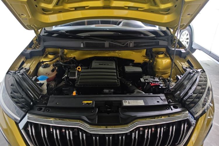 Used Skoda Kamiq 2020 Facelifted GT 1.5L Automatic Flagship Version China VI Standard Engine Bay