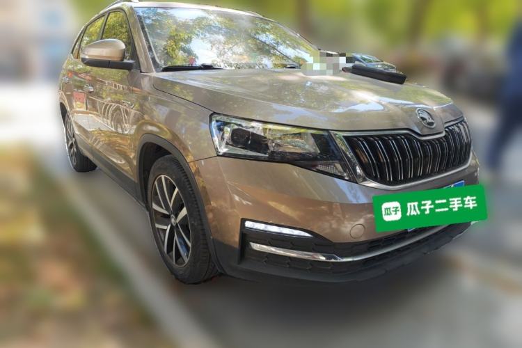 Used Skoda Kamiq 2020 1.5L Automatic Comfort Edition Front Right 45 Deg