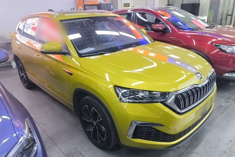 Used Skoda Kamiq 2020 GT 1.5L Automatic Flagship Model China VI Standard Front Right 45 Deg