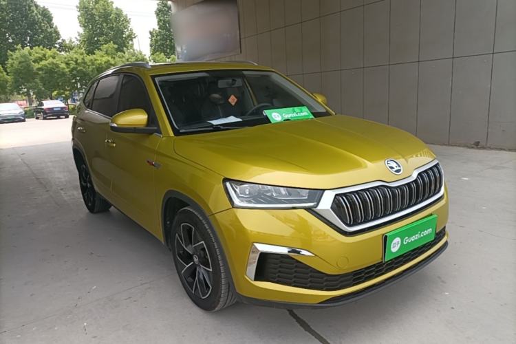 Used Skoda Kamiq 2020 Facelifted GT 1.5L Automatic Flagship Version China VI Standard Front Right 45 Deg