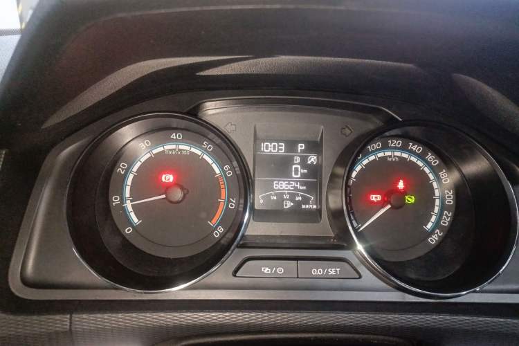 Used Skoda Kamiq 2020 Facelifted GT 1.5L Automatic Flagship Version China VI Standard Instrument Cluster