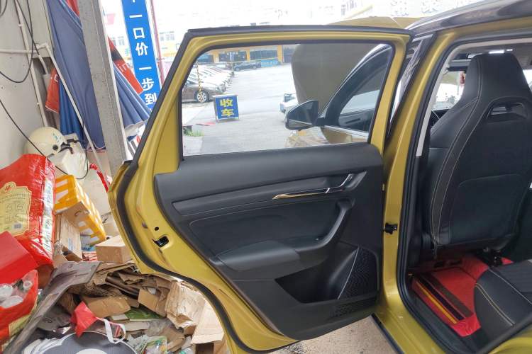 Used Skoda Kamiq 2020 GT TSI 230 DSG Flagship Edition China VI standard Left Rear Door Interior