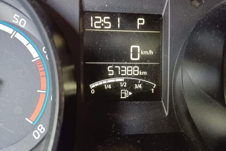 Used Skoda Kamiq 2020 GT 1.5L Automatic Flagship Model China VI Standard Odometer Close Up