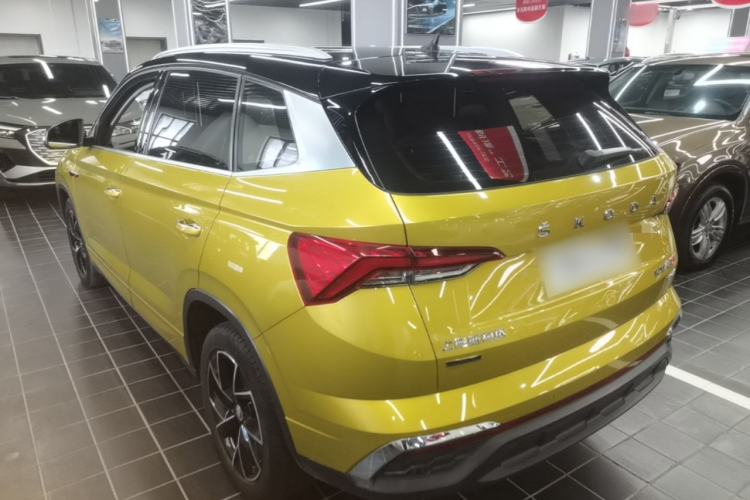 Used Skoda Kamiq 2020 GT TSI 230 DSG Flagship Edition China VI standard Rear Left 45 Deg