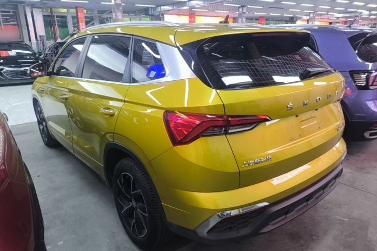 Used Skoda Kamiq 2020 GT 1.5L Automatic Flagship Model China VI Standard Rear Left 45 Deg