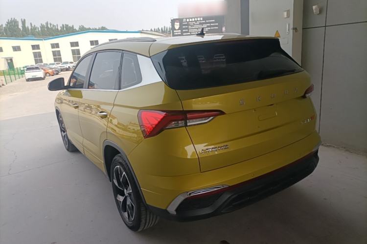Used Skoda Kamiq 2020 Facelifted GT 1.5L Automatic Flagship Version China VI Standard Rear Left 45 Deg