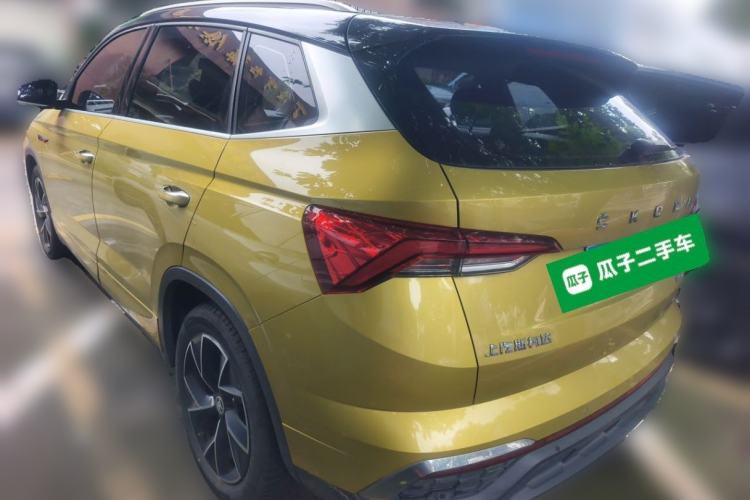 Used Skoda Kamiq 2020 Facelifted GT TSI 230 DSG Flagship Edition China VI Standard Rear Left 45 Deg