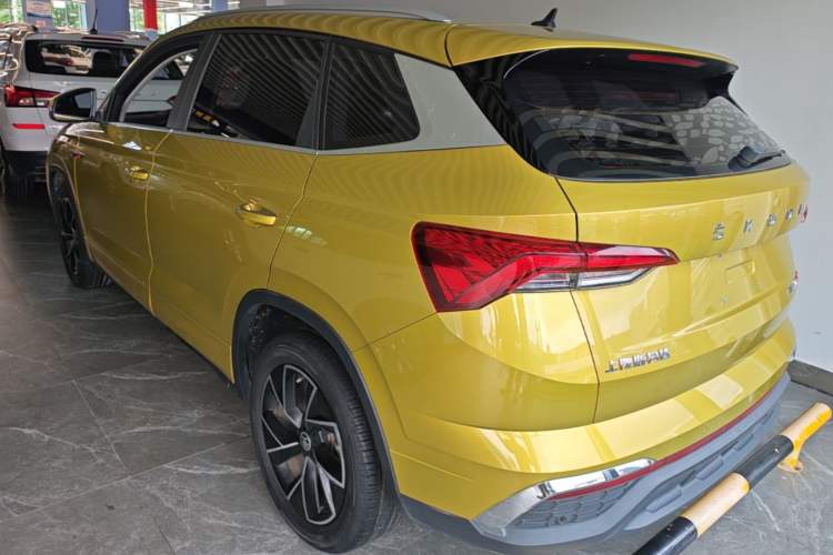 Used Skoda Kamiq 2020 Facelifted GT 1.5L Automatic Flagship Version China VI Standard Rear Left 45 Deg