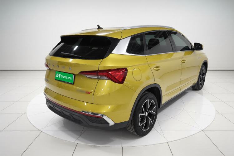 Used Skoda Kamiq 2020 Facelifted GT 1.5L Automatic Flagship Version China VI Standard Rear Right 45 Deg