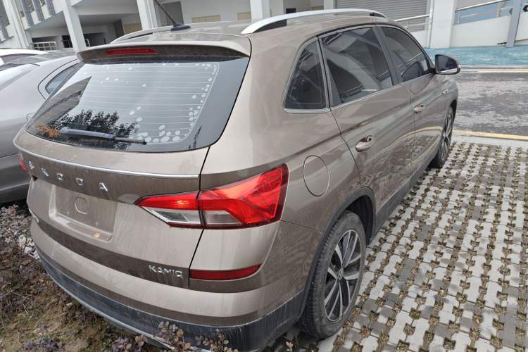 Used Skoda Kamiq 2020 1.5L Automatic Comfort Edition Rear Right 45 Deg