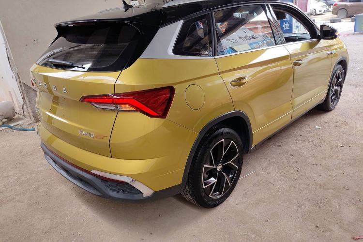 Used Skoda Kamiq 2020 GT TSI 230 DSG Flagship Edition China VI standard Rear Right 45 Deg