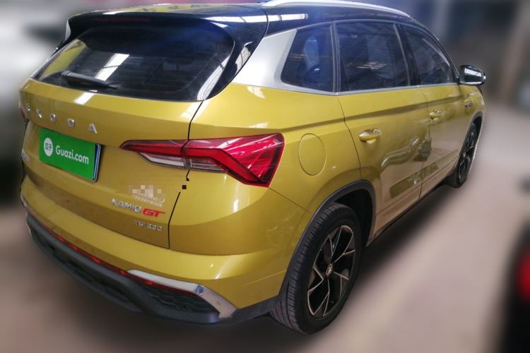 Used Skoda Kamiq 2020 Facelifted GT TSI 230 DSG Flagship Edition China VI Standard Rear Right 45 Deg