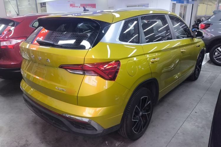 Used Skoda Kamiq 2020 GT 1.5L Automatic Flagship Model China VI Standard Rear Right 45 Deg