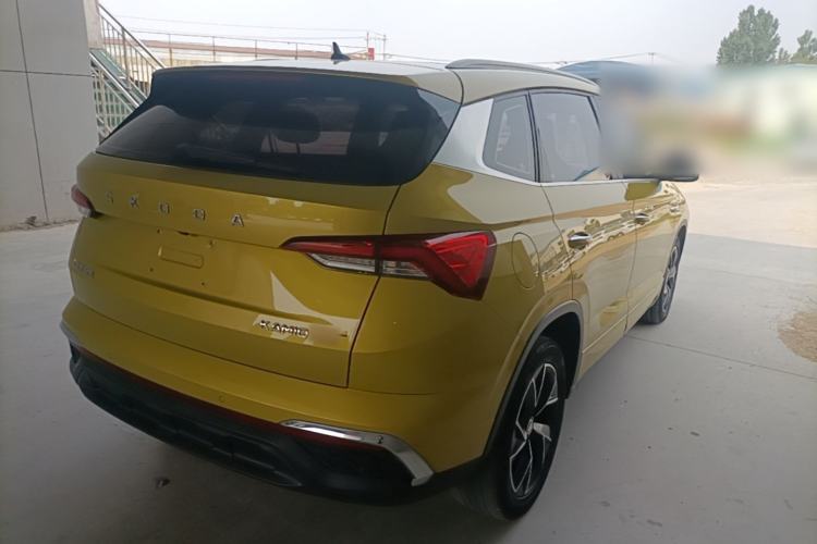 Used Skoda Kamiq 2020 Facelifted GT 1.5L Automatic Flagship Version China VI Standard Rear Right 45 Deg