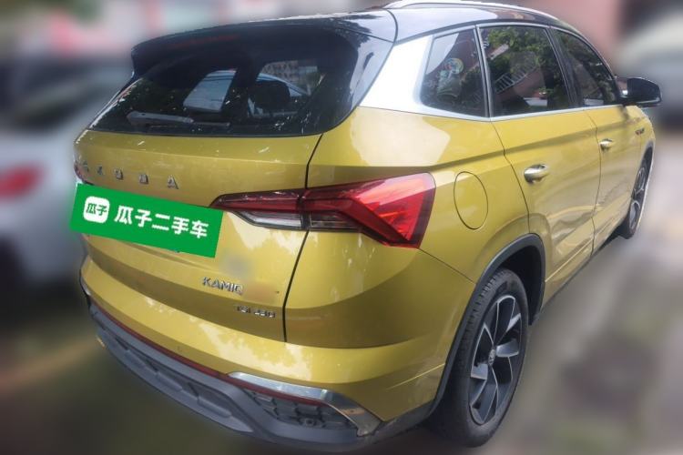 Used Skoda Kamiq 2020 Facelifted GT TSI 230 DSG Flagship Edition China VI Standard Rear Right 45 Deg