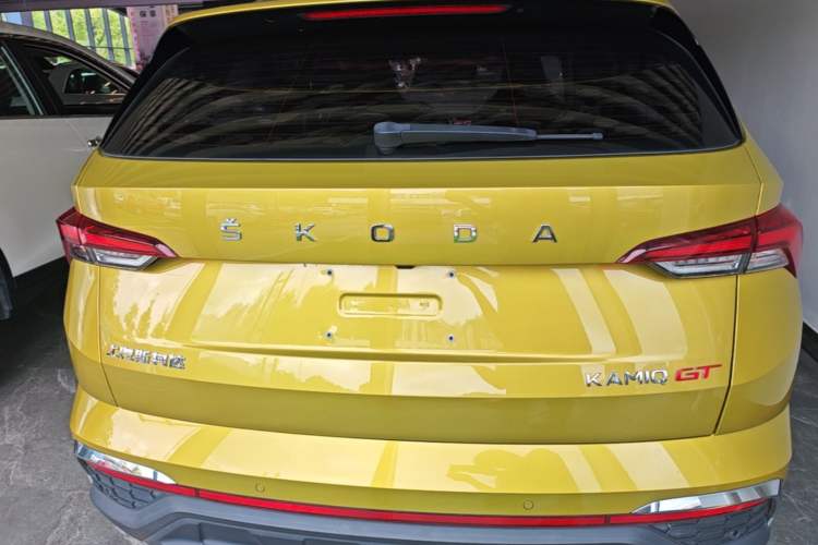 Used Skoda Kamiq 2020 Facelifted GT 1.5L Automatic Flagship Version China VI Standard Rear
