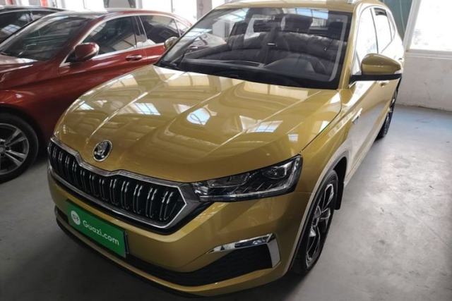 Used Skoda Kamiq 2020 Facelifted GT 1.5L Automatic Flagship Version China VI Standard