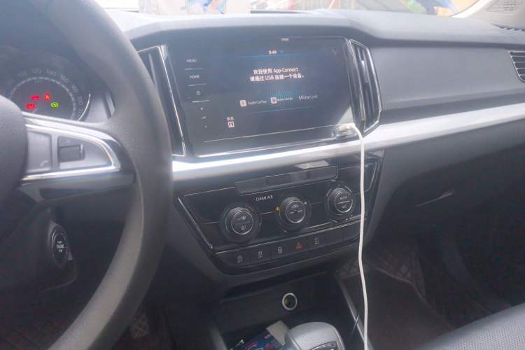 Used Skoda Kamiq 2021 GT 1.5L Automatic Flagship Edition Audio And AC Panel