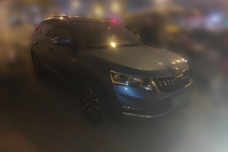 Used Skoda Kamiq 2021 1.5L Automatic Comfort Edition Front Right 45 Deg