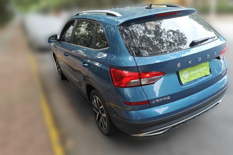 Used Skoda Kamiq 2021 1.5L Automatic Comfort Edition Rear Left 45 Deg