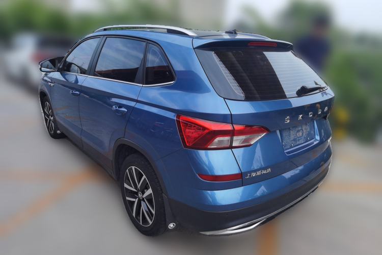 Used Skoda Kamiq 2021 1.5L Automatic Comfort Edition Rear Left 45 Deg