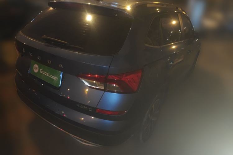 Used Skoda Kamiq 2021 1.5L Automatic Comfort Edition Rear Right 45 Deg