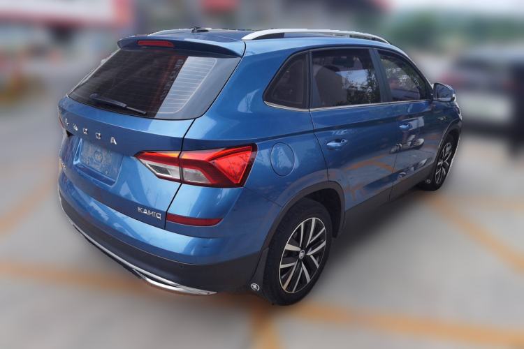 Used Skoda Kamiq 2021 1.5L Automatic Comfort Edition Rear Right 45 Deg