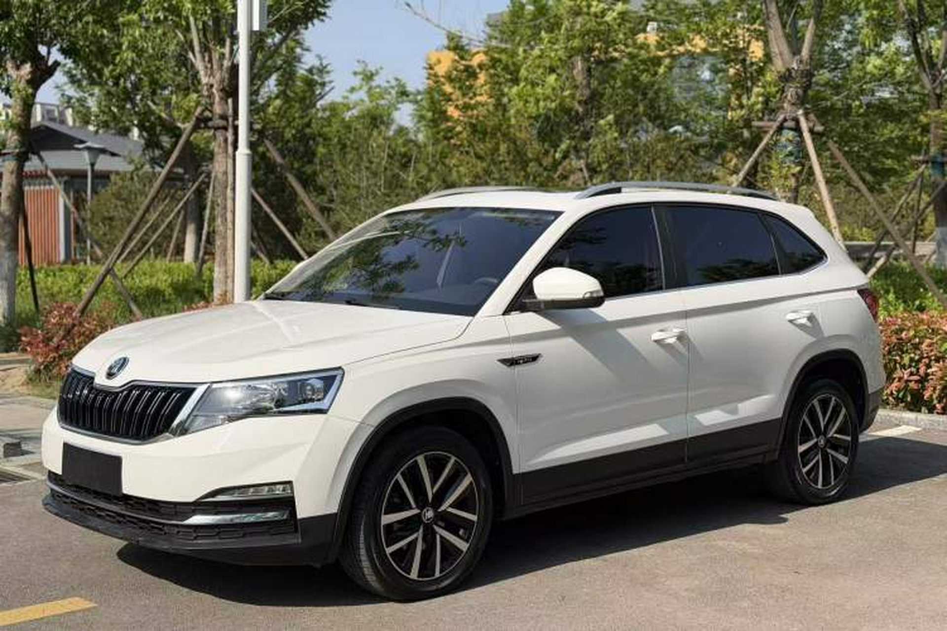Used Skoda Kamiq 2021 1.5L Automatic Comfort Edition Front Left 45 Deg