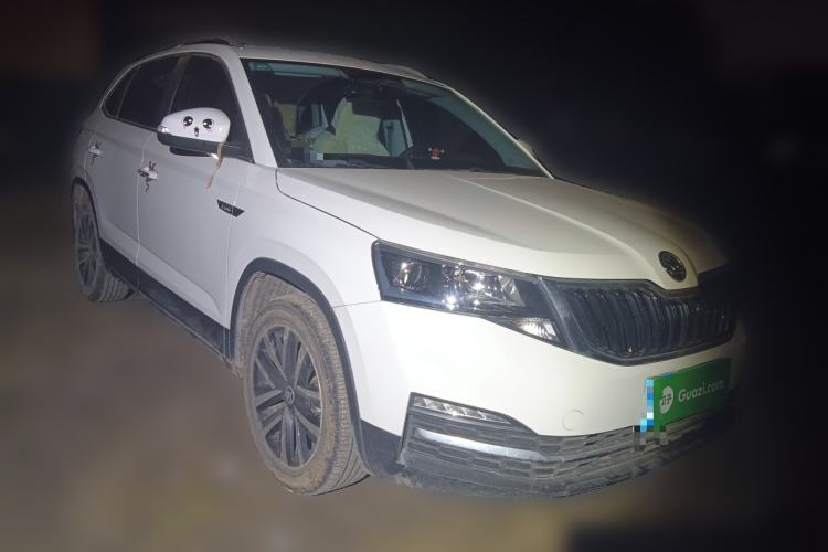 Used Skoda Kamiq 2021 1.5L Automatic Comfort Edition Front Right 45 Deg