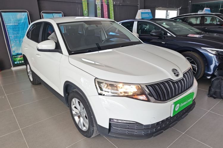 Used Skoda Kamiq 2021 1.5L Automatic Standard Edition Front Right 45 Deg